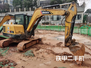湖南-张家界市二手三一重工SY55C挖掘机实拍照片