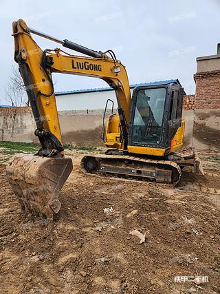 山东-德州市二手柳工CLG9075E挖掘机实拍照片