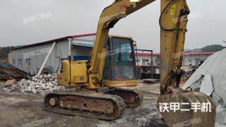 永州小松PC60-7挖掘机实拍图片