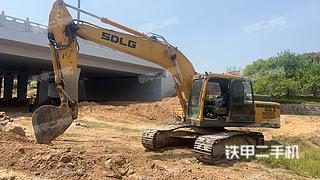 河南-郑州市二手山东临工E6225F挖掘机实拍照片