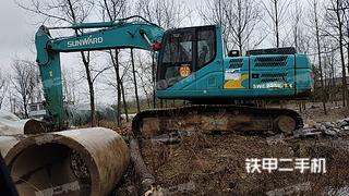 安徽-滁州市二手山河智能SWE205E-3H挖掘机实拍照片