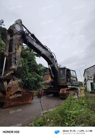 温州市出售 沃尔沃 EC480DL 挖掘机