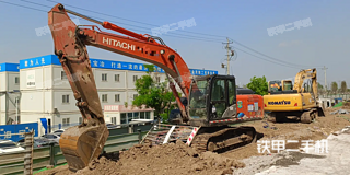 郴州日立ZX200-5A挖掘机实拍图片