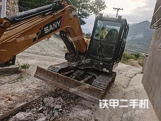 贵州-贵阳市二手三一重工SY55C挖掘机实拍照片