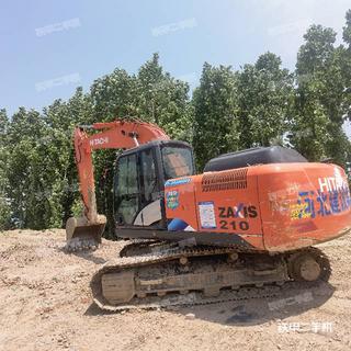 东营日立ZX200-5A挖掘机实拍图片