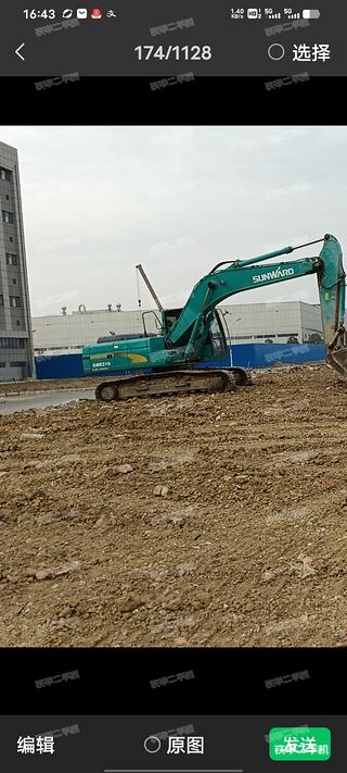 蚌埠山河智能SWE210挖掘机实拍图片