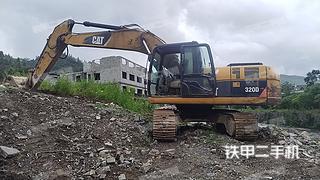 贵州-遵义市二手卡特彼勒320DL液压挖掘机实拍照片