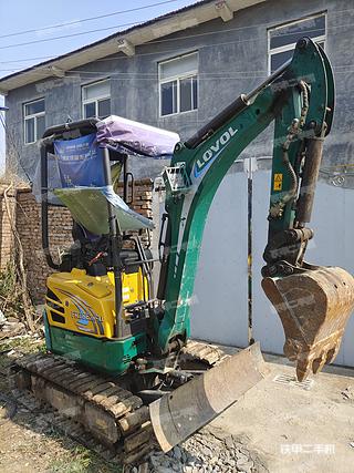 河南-商丘市二手雷沃重工FR18E2-u挖掘机实拍照片