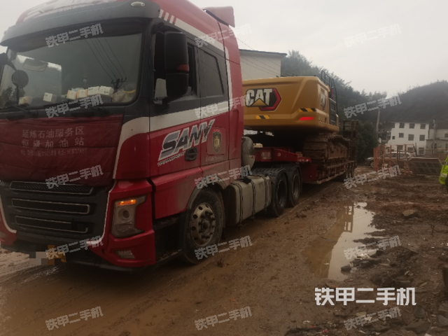 中国重汽6X4平板运输车