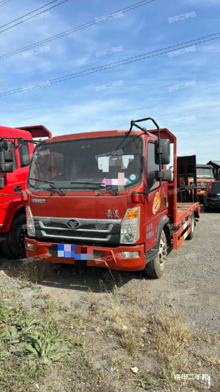 孝感中國(guó)重汽4X2平板運(yùn)輸車實(shí)拍圖片