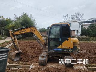 現(xiàn)代R 60VS挖掘機(jī)