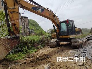 卡特彼勒320D液壓挖掘機(jī)實(shí)拍圖片