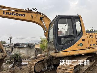 玉林柳工CLG915D挖掘机实拍图片