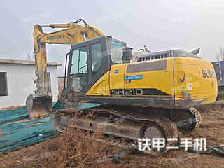 住友SH210-6挖掘机实拍图片