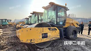 山推SR18压路机实拍图片
