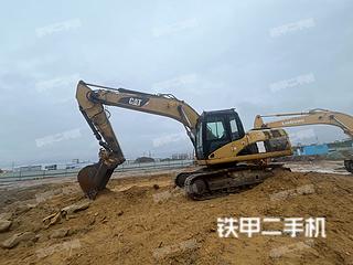 卡特彼勒320D液压挖掘机实拍图片