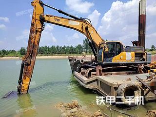 现代R485LC-9V挖掘机实拍图片