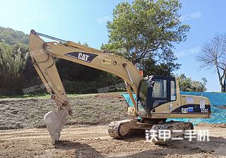 卡特彼勒320C挖掘机实拍图片