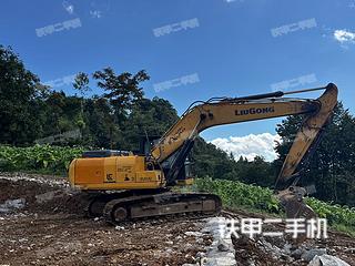 柳工CLG920E挖掘机实拍图片