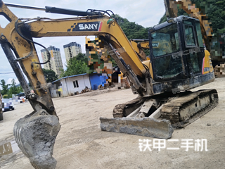 三一重工SY55C-10挖掘机实拍图片