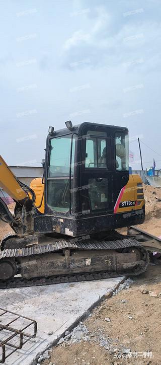 宝鸡三一重工SY55挖掘机实拍图片
