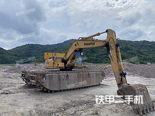 滁州山推SE210W挖掘机实拍图片