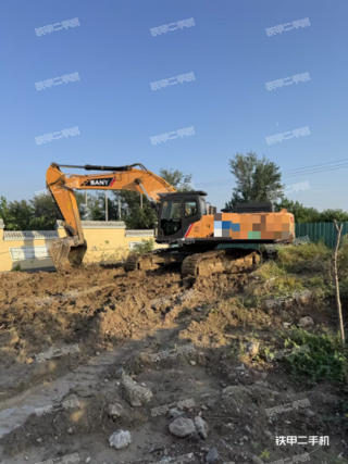 三一重工SY385H-9挖掘机实拍图片