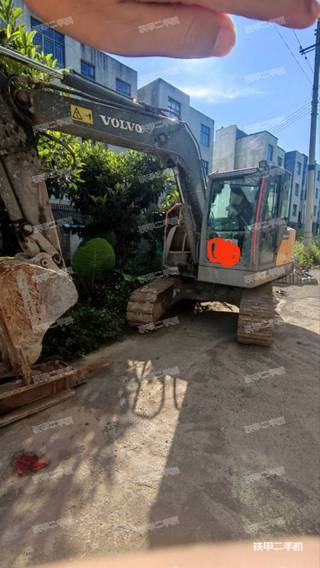 郴州沃爾沃EC75D挖掘機实拍圖片