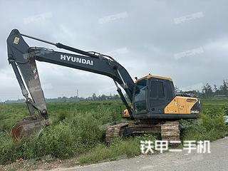 现代R215VSN挖掘机实拍图片